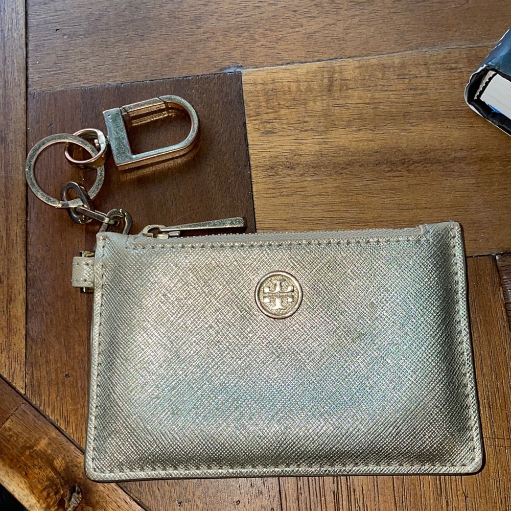 Tory Burch key chain wallet